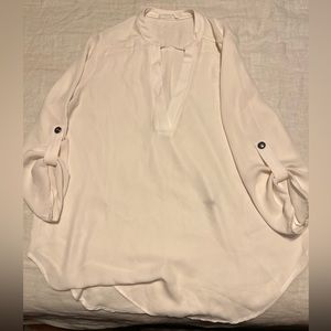 3/4 Sleeve Ivory Blouse